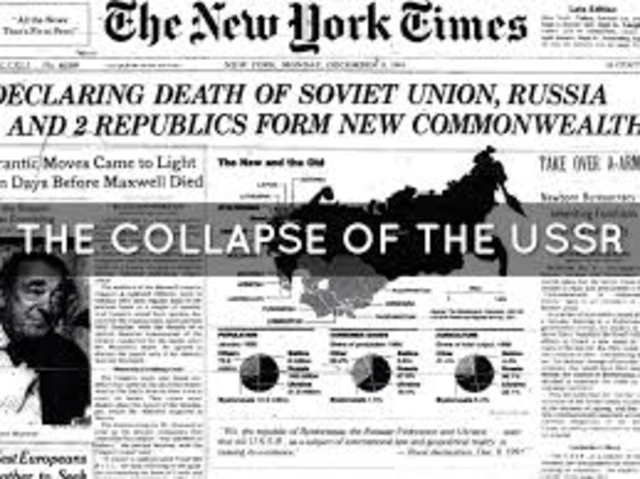 Collapse of Soviet Union