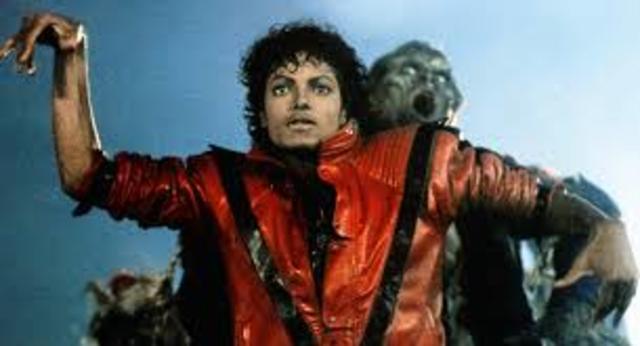 Michael Jackson releases thriller