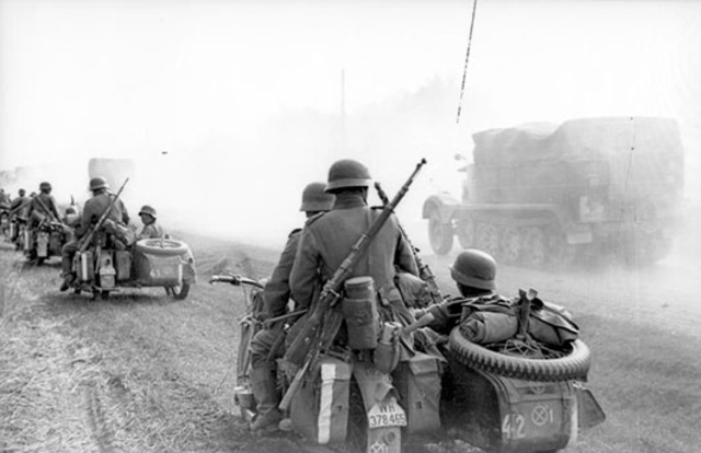 tyskland attackerade ryssland