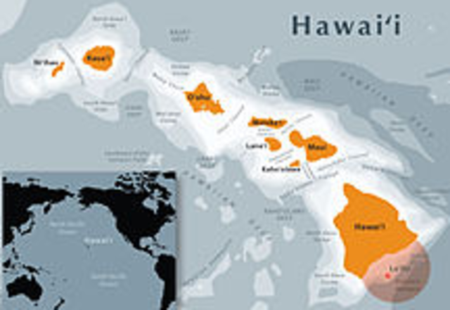 1959- Alaska and Hawaii become United States' states.