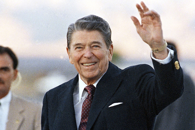 RONALD WILSON REAGAN.