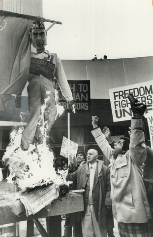 Domestic problems: Economic stagnation / Dissent / Political stagnation.