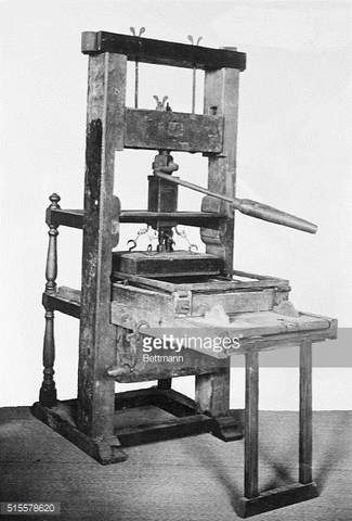 First press in what would become U.S