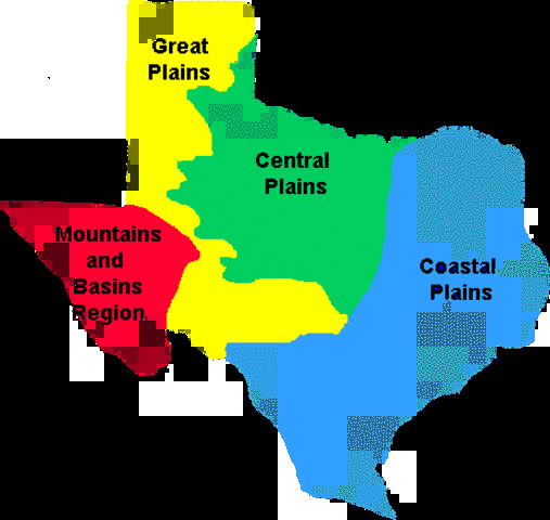 The mountains and basins