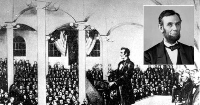 Lincoln Gives his "Cooper Union Address"
