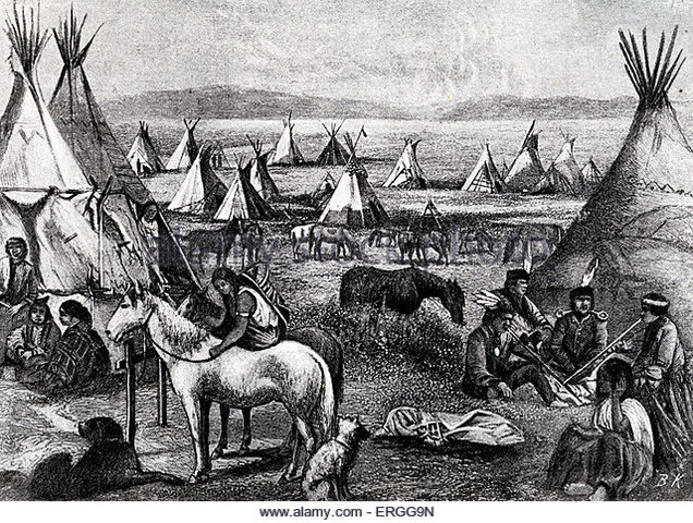 Navaho Native Americans attack Fort Defiance