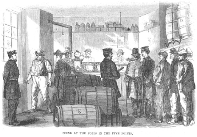 Lincoln Visits 5 Points