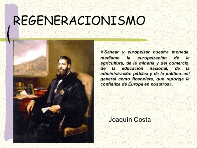 REGENERACIONISMO