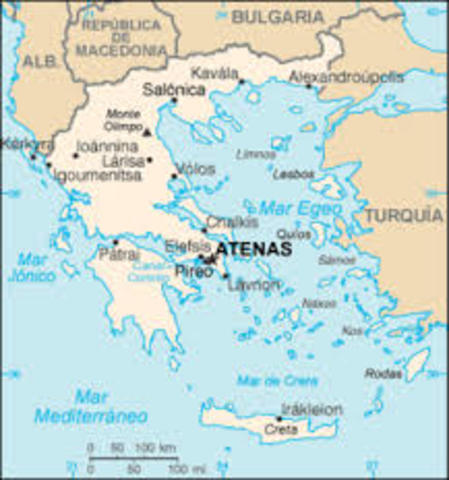 La guerra civil en Grecia