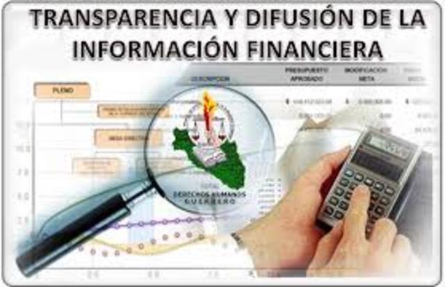 Nuevo régimen de rendición de cuentas;