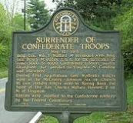 confederacy surrender