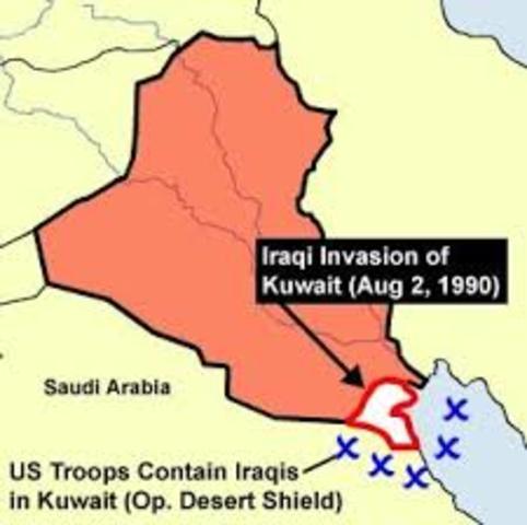 George W. H. Bush Desert Storm Involvement