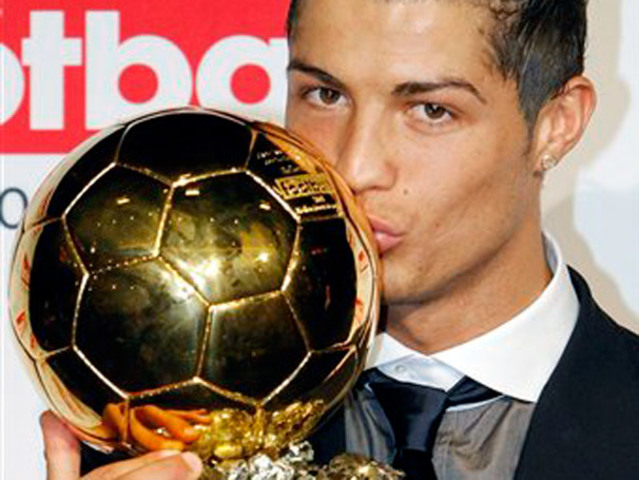 Sua primeira bola de ouro