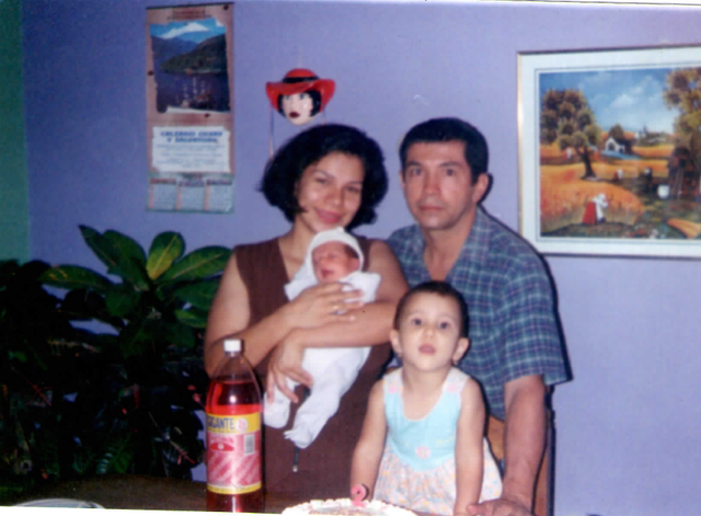 His second daughter was born