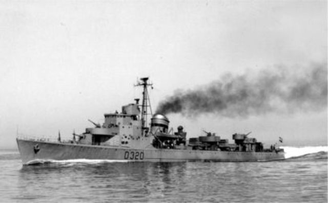 The Danes Destroy their Navy Ships