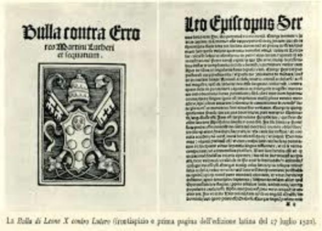 Lutero viene scomunicato