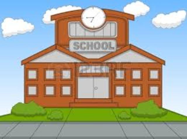 Mi primer dia de escuela