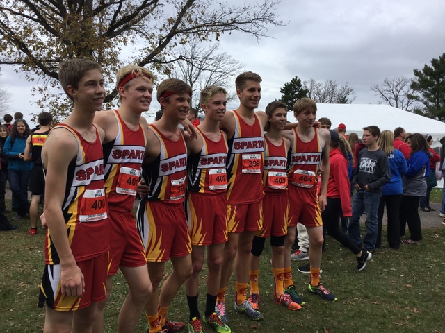 Corrí al estado para cross country