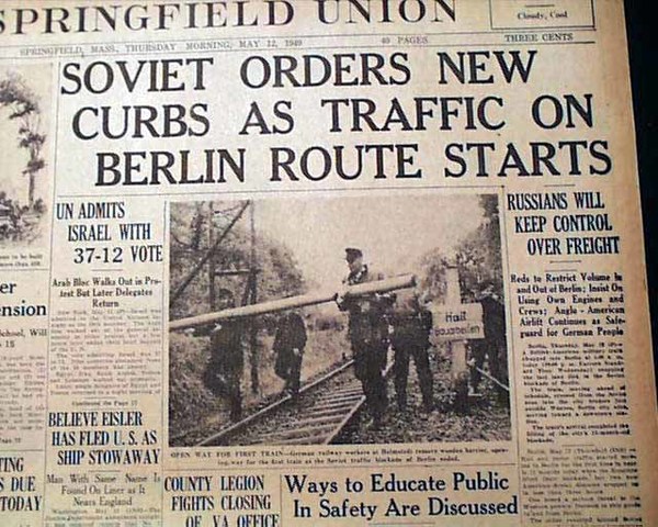 Berlin Blockade and Airlift