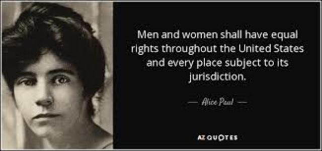 Equal Rights Amendment