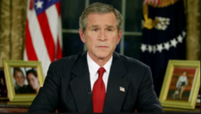 George Bush Announces War on Terror