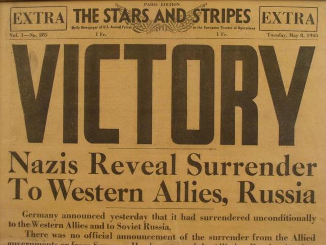 The Third Reich Surrenders