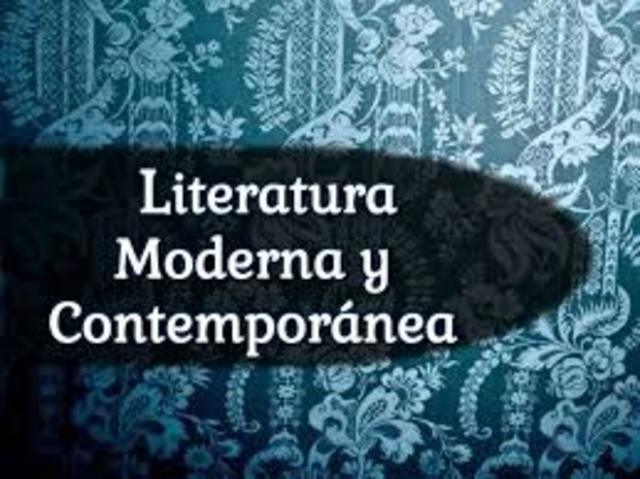 LITERATURA MODERNA Y CONTEMPORÁNEA