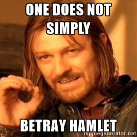 Shakespeare wrote Hamlet