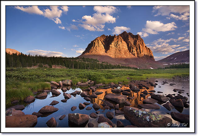 mountains and basins