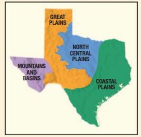 The four main of texas