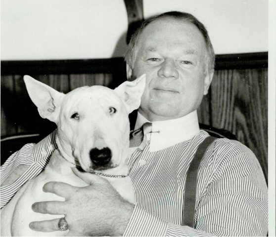 Blue, Don Cherry's white Bull Terrier