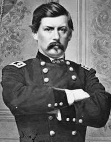 McClellan is appointed as Commander of the Potomac