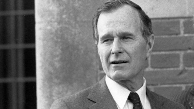 George H.W. Bush.