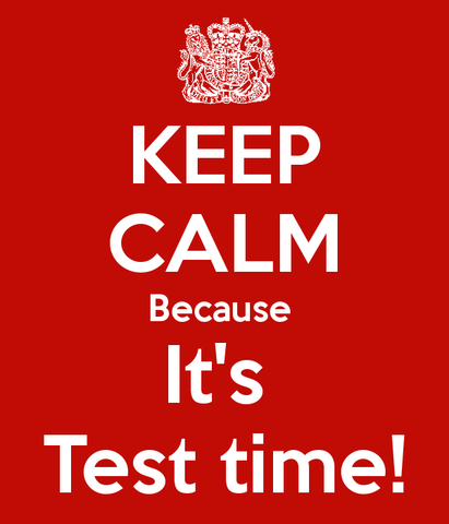 Test time!