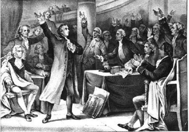 The Stamp Act congress