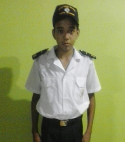 Primera vez que use el traje de diario del Liceo