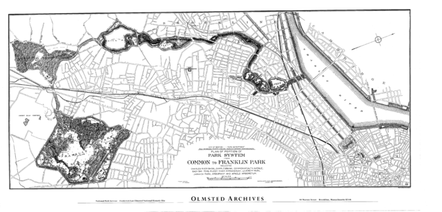 波士顿翡翠项链公园系统 Boston's emerald necklace park system