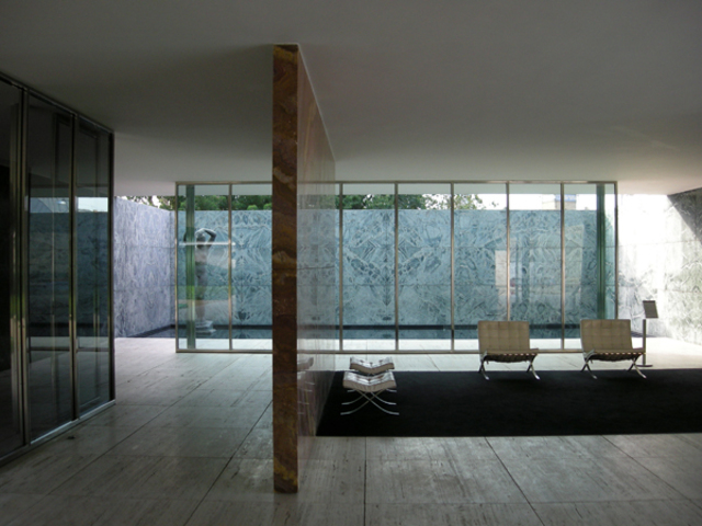 德国馆Barcelona Pavilion