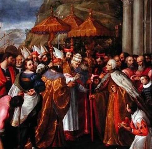 The Pope creates an Alliance