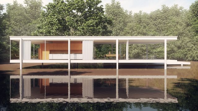 范斯沃斯住宅Farnsworth House