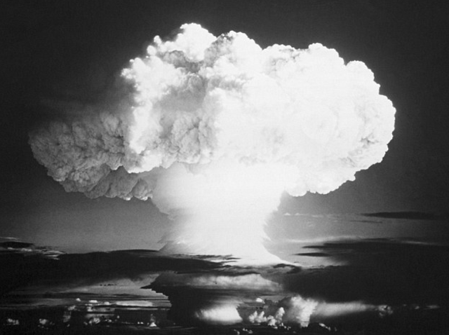 First atomic bomb detonation