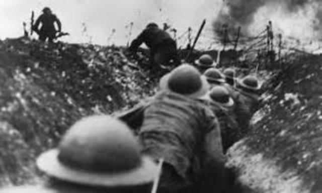 World War I Jul 28, 1914 - Nov 11, 1918