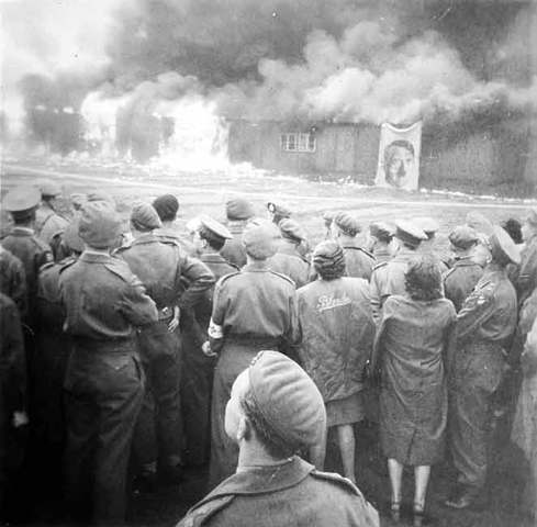 Bergen-Belsen is liberated