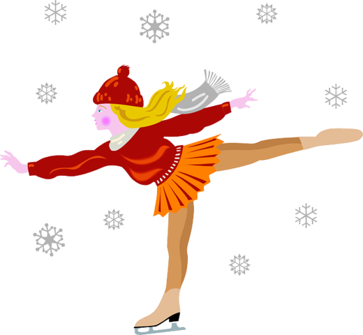 Yo comence a patinar