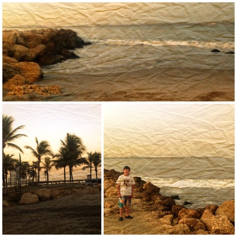 Fue mi primer viaje en avion y conoci el mar