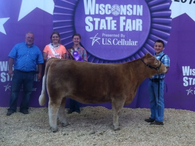 Lo mostré en la feria estatal.