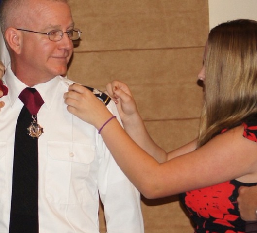 Mi padre fue promovido a un 06.