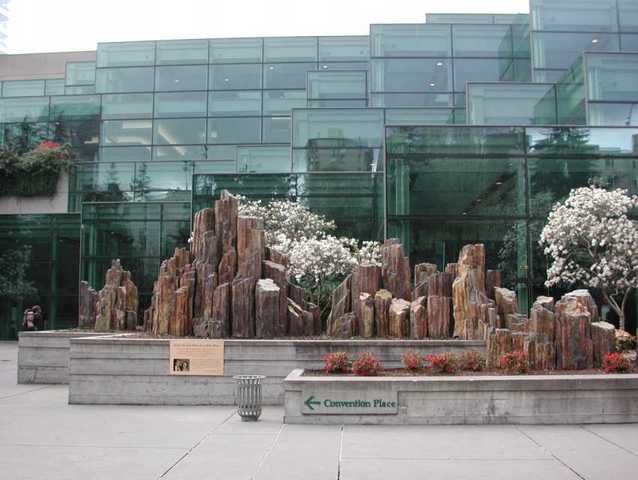华盛顿贸易中心前雕塑Washington State Convention & Trade Center