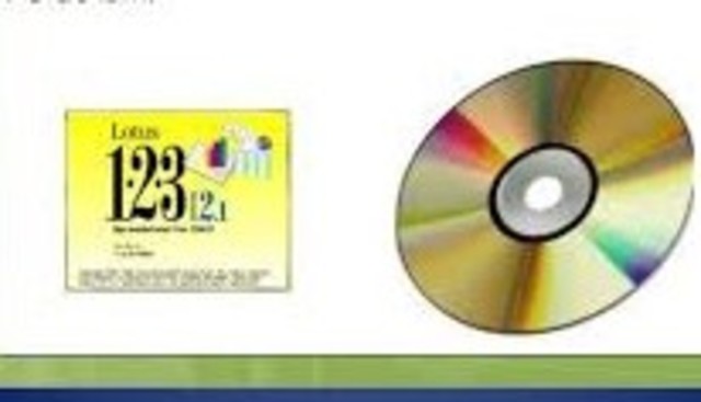 Aparición del primer disco compacto o (CD) y se exhibe el Software LOTUS  1-2-3