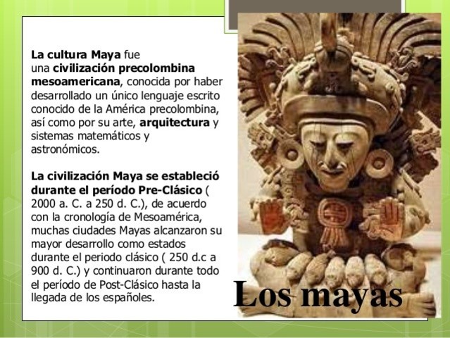Organización agraria de los mayas (1000-1521) Período postclásico